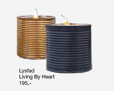 Lysfad fra Living By Heart. Perfekt til sommerhaven.