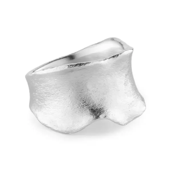 Pure - Ring Sølvbelagt - Fl. str.
