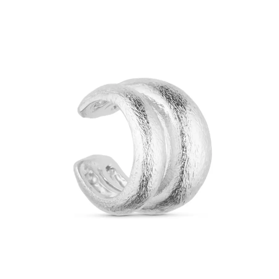 Pure - Anne Double Earcuff, Sølvbelagt