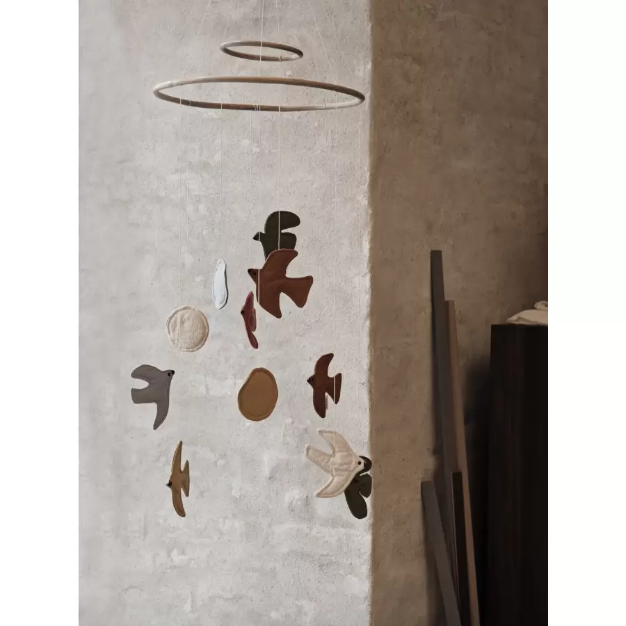Ferm Living - Swif Bird Mobile - Multi