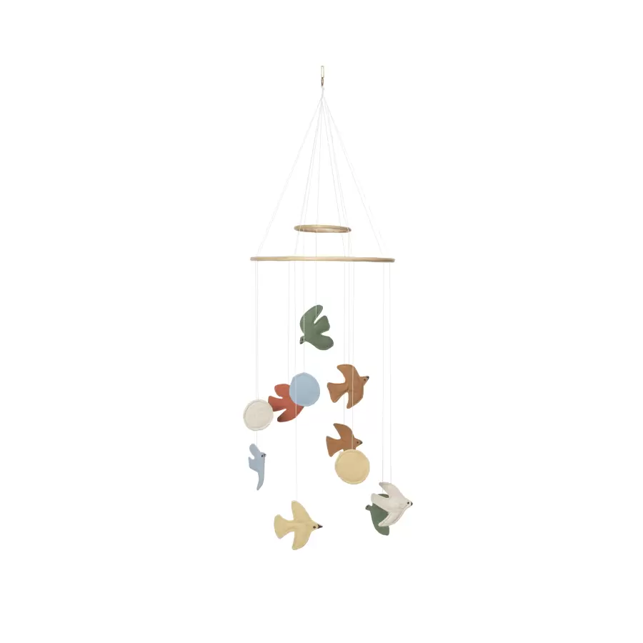 Ferm Living - Swif Bird Mobile - Multi