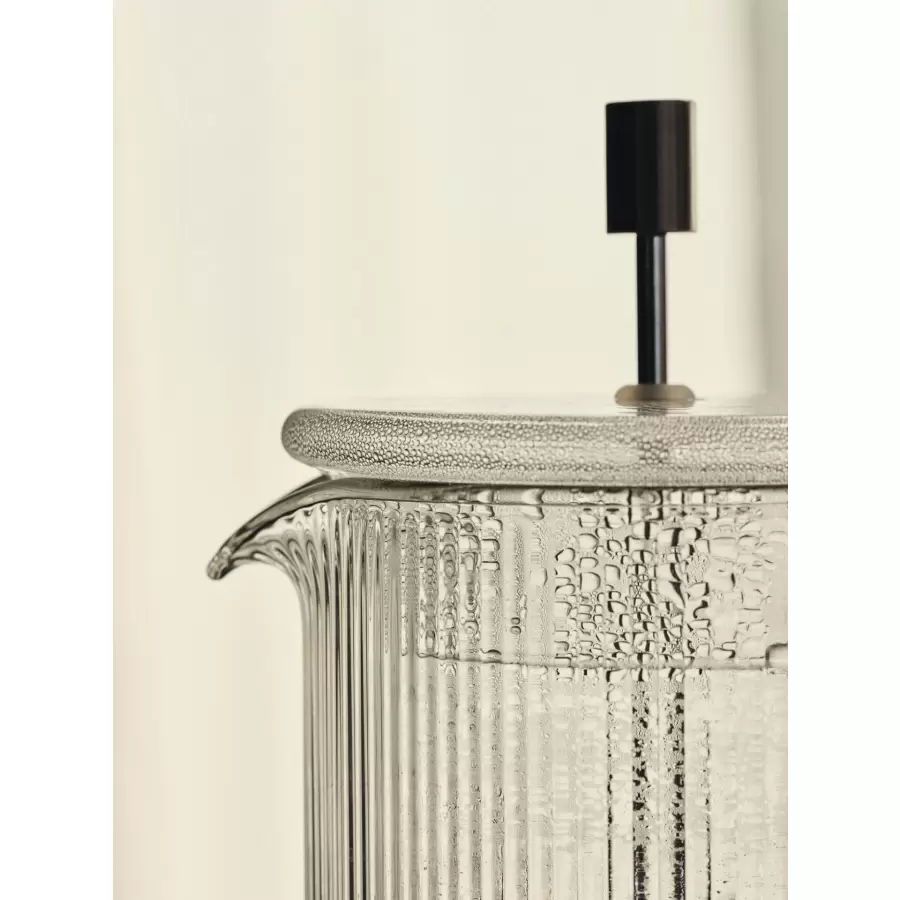 Ferm Living - Ripple Thermo stempelkande / French Press  - Klar