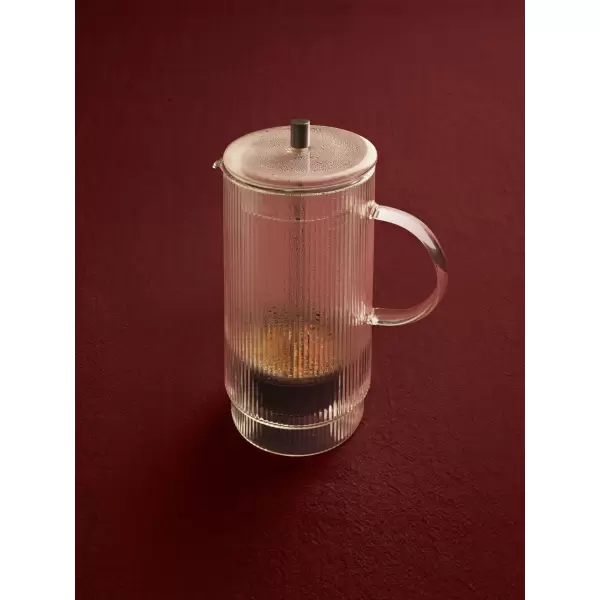 Ferm Living - Ripple Thermo stempelkande / French Press - Klar Ferm Living - Ripple Thermo stempelkande / French Press - Klar