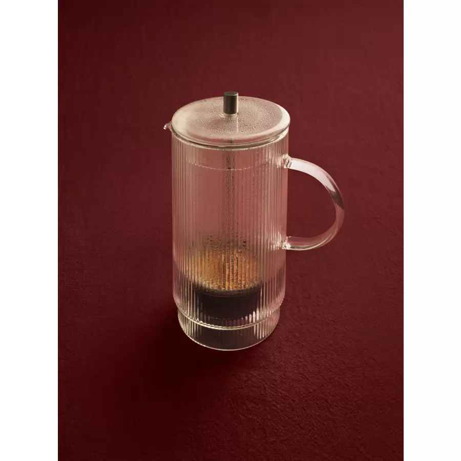 Ferm Living - Ripple Thermo stempelkande / French Press  - Klar