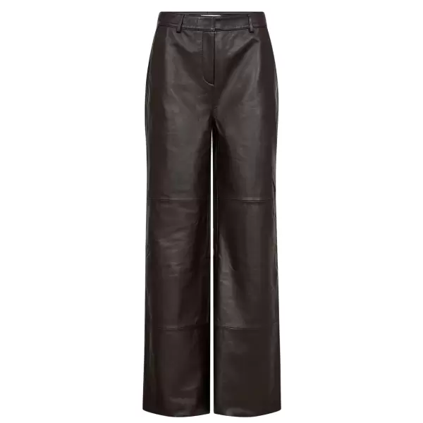 Atelier TAKTIL - Lily Leather Pant, espresso Atelier TAKTIL - Lily Leather Pant, espresso