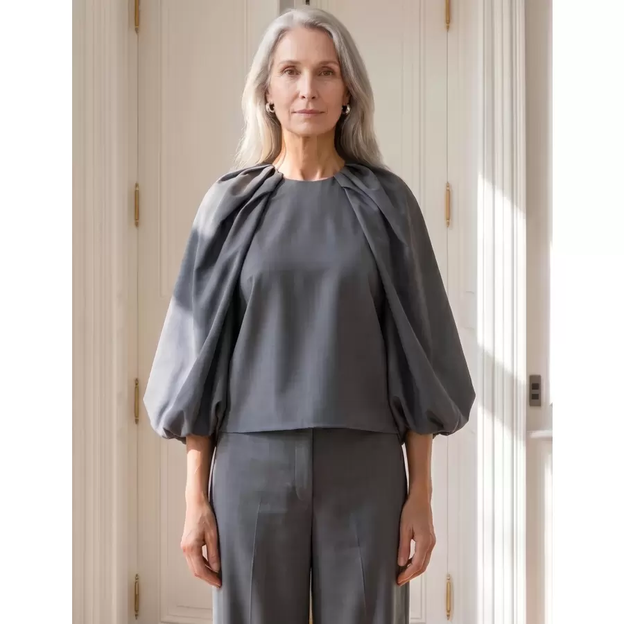 Atelier TAKTIL - Sinclair Balloon Blouse