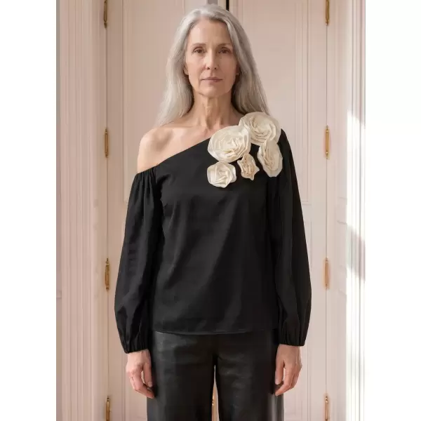 Atelier TAKTIL - Skye Offshoulder Blouse