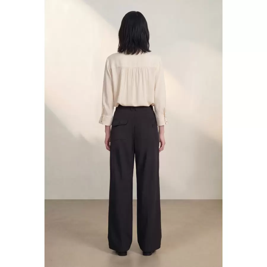 Atelier TAKTIL - Tania Loose Pant, Black