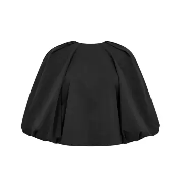 Atelier TAKTIL - Tania Balloon Top, Sort Atelier TAKTIL - Tania Balloon Top, Sort