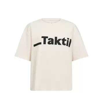 Atelier TAKTIL - Paris Logo Tee, Pearl White Atelier TAKTIL - Paris Logo Tee, Pearl White
