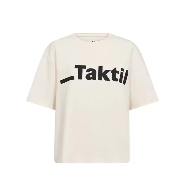 Atelier TAKTIL - Paris Logo Tee, Pearl White Atelier TAKTIL - Paris Logo Tee, Pearl White