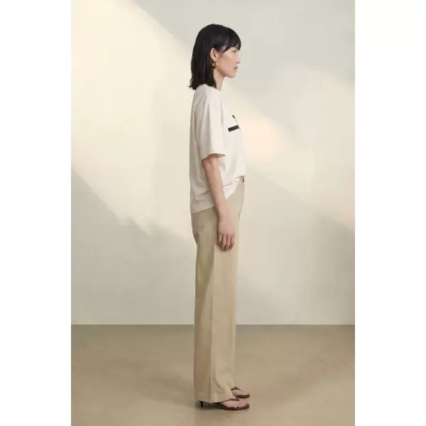 Atelier TAKTIL - Paris Logo Tee, Pearl White