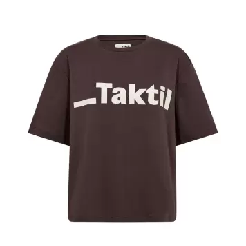 Atelier TAKTIL - Paris Logo Tee, Espresso Brown Atelier TAKTIL - Paris Logo Tee, Espresso Brown