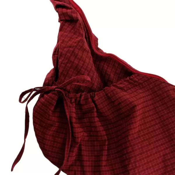 By Stær - Nynne bumbag, vinrød stribe