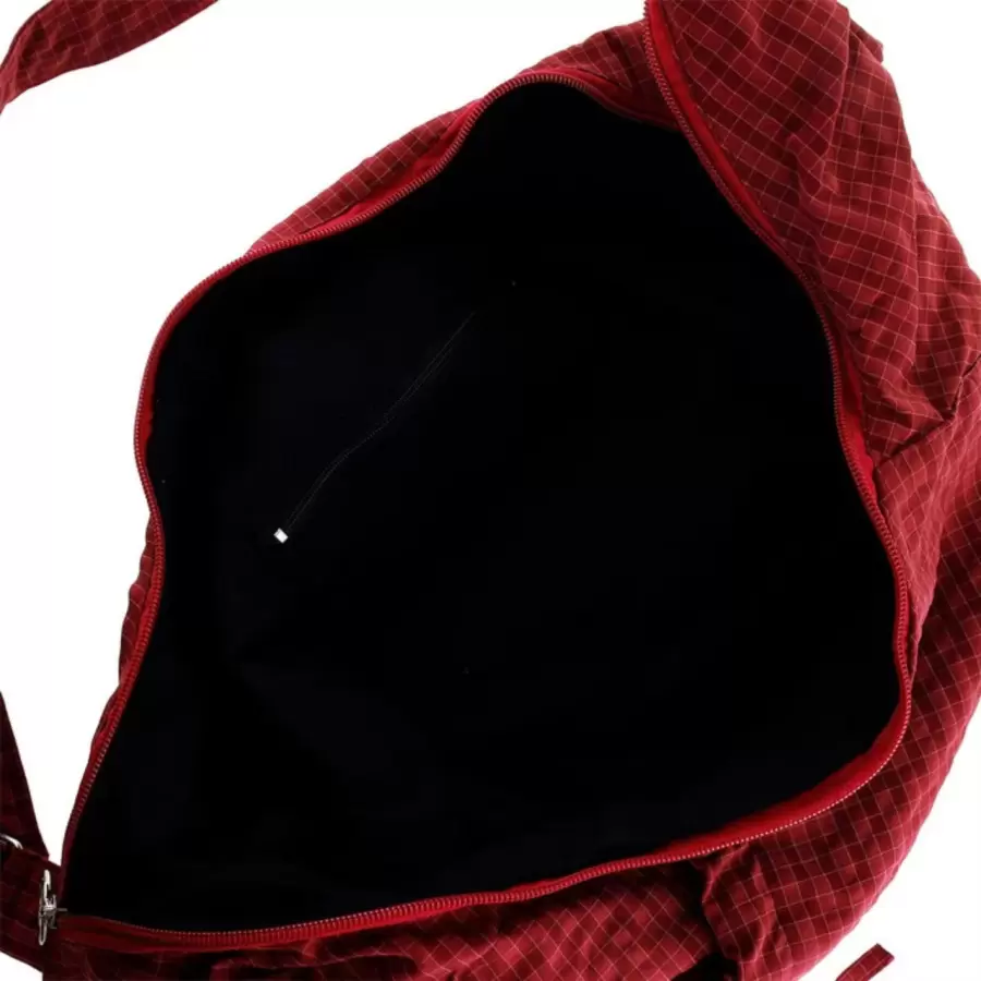 By Stær - Nynne bumbag, vinrød stribe