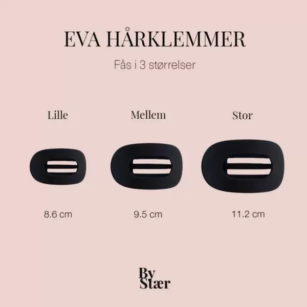 By Stær - Eva hårklemme, stor By Stær - Eva hårklemme, stor