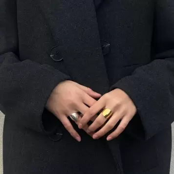 Pico - Ring Dainty, Forsølvet