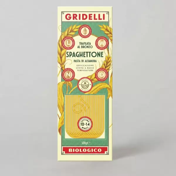 Gridelli - Spaghettone Pasta di Altamura, ECO, 500 g Gridelli - Spaghettone Pasta di Altamura, ECO, 500 g