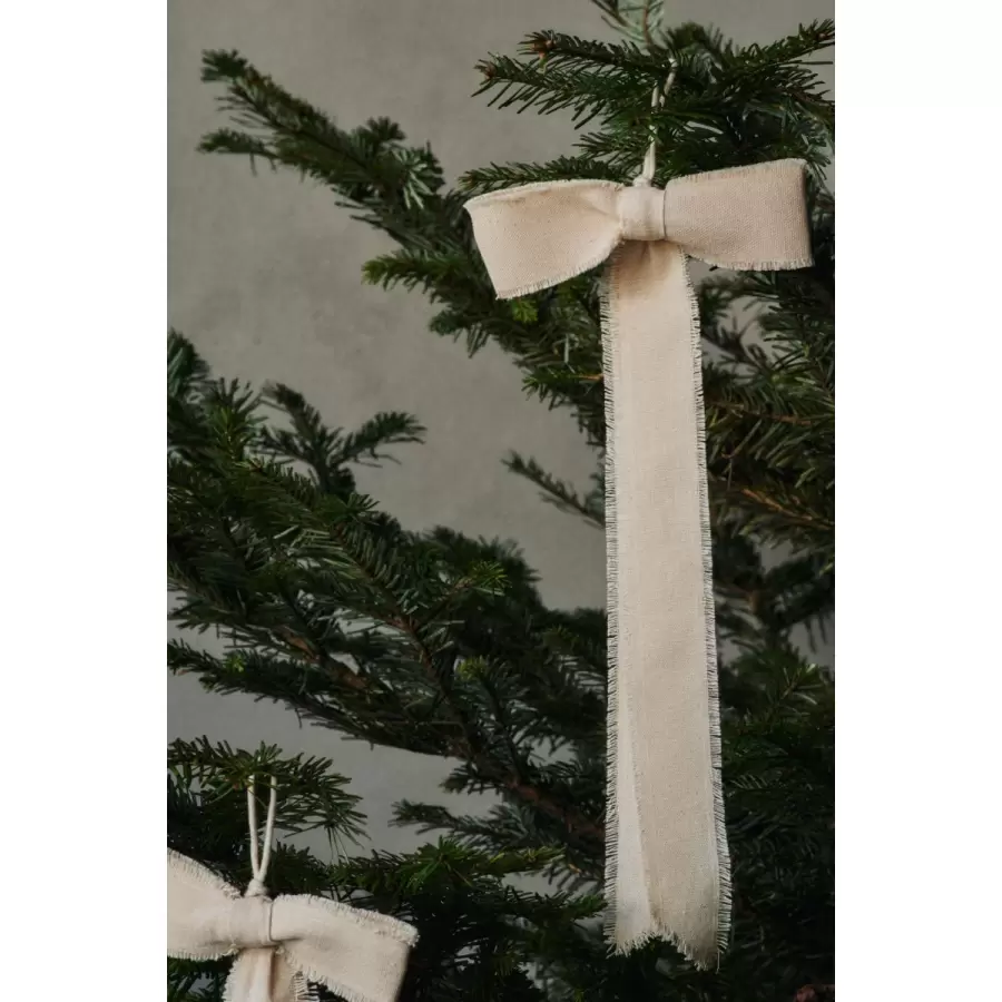 Ferm Living - 2 sløjfer Bow Natur Small 40*15