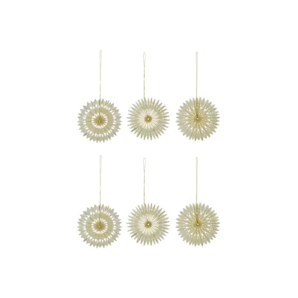 House Doctor - 6 Juleornamenter Stelle, Offwhite Ø:10,5 House Doctor - 6 Juleornamenter Stelle, Offwhite Ø:10,5