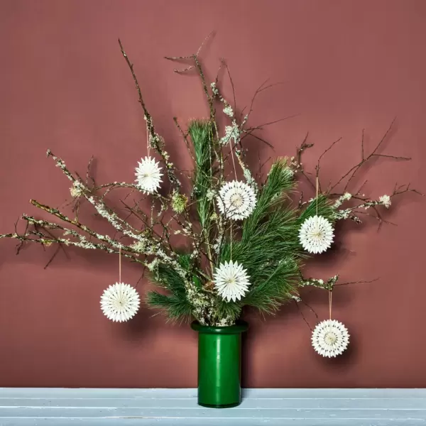 House Doctor - 6 Juleornamenter Stelle, Offwhite Ø:10,5 House Doctor - 6 Juleornamenter Stelle, Offwhite Ø:10,5