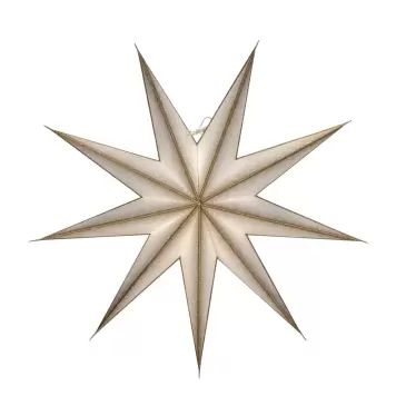 House Doctor - Stjerne 9-benet, Offwhite/Champagne Ø:60
