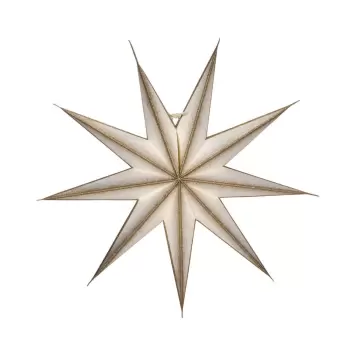 House Doctor - Stjerne 9-benet, Offwhite/Champagne Ø:45