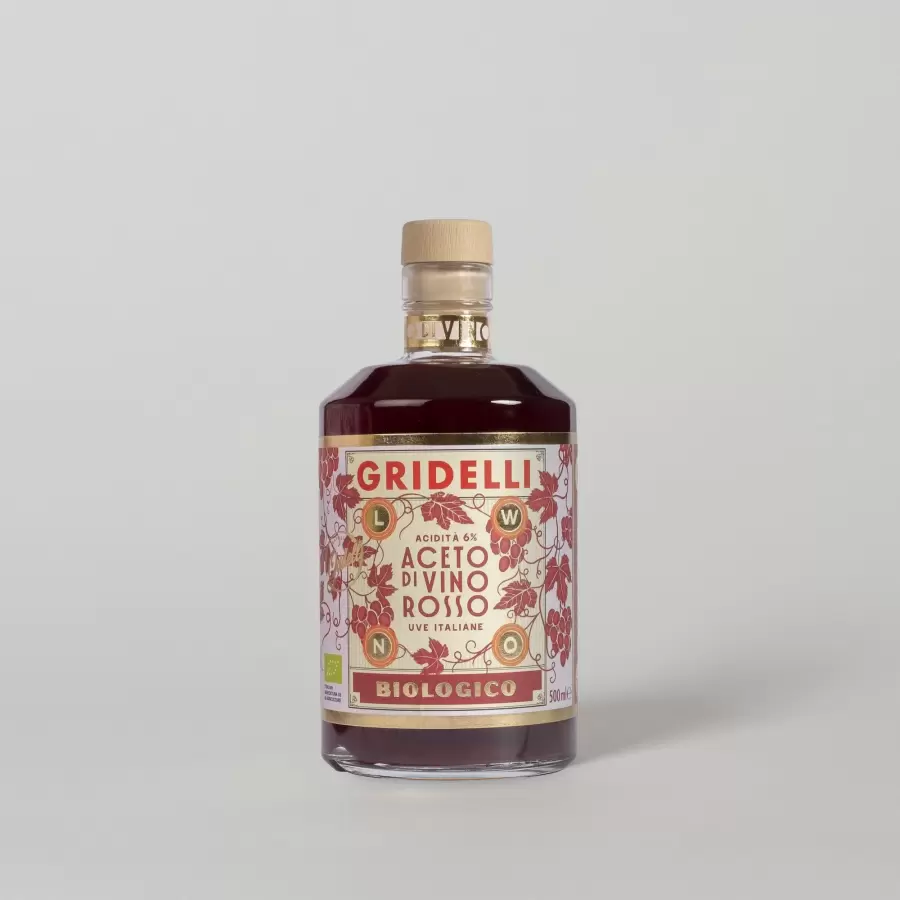 Gridelli - Aceto di vino rosso Øko.