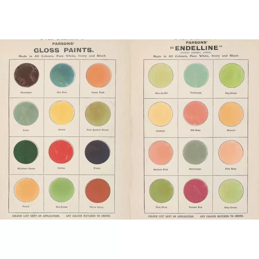 New Mags - Vintage Colour Palettes