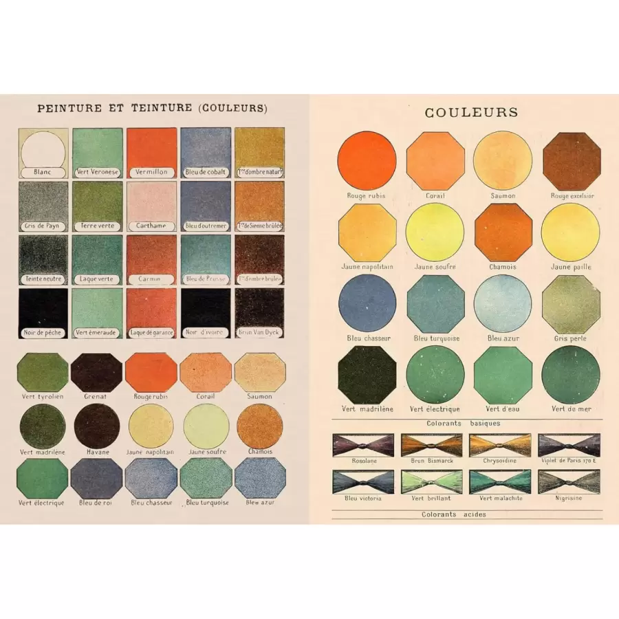 New Mags - Vintage Colour Palettes