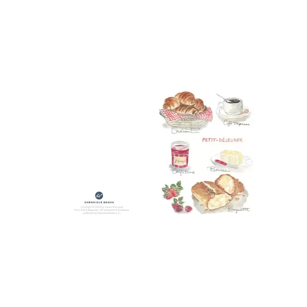 New Mags - Brie & Baguette Notes, 20 kort & kuverter New Mags - Brie & Baguette Notes, 20 kort & kuverter