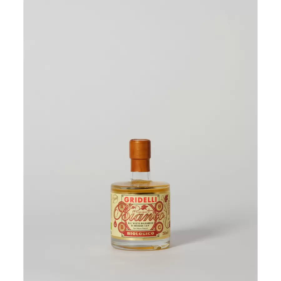 Gridelli - Aceto Balsamico Bianco Øko., 250 ml.