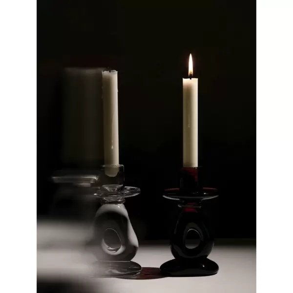 Ferm Living - Lysestage Damo Ø:9*16, Dark Grape 