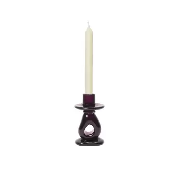 Ferm Living - Lysestage Damo Ø:9*16, Dark Grape Ferm Living - Lysestage Damo Ø:9*16, Dark Grape