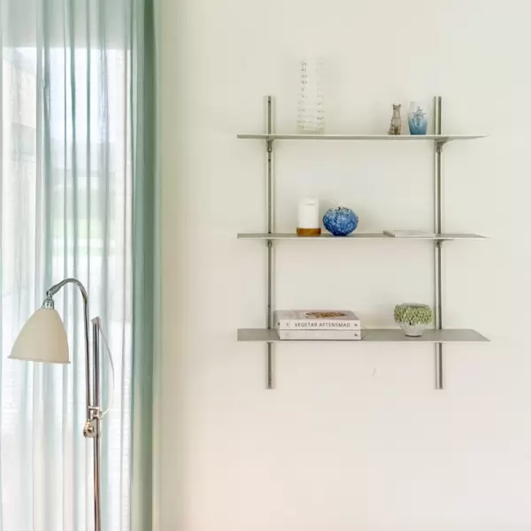 Detra | The Original Shelving System  - Reol Alu  3 hylder
