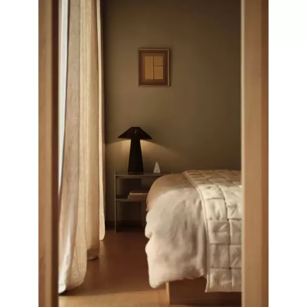 Ferm Living - Bordlampe Dou, Mørkebrun Ferm Living - Bordlampe Dou, Mørkebrun