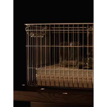 Ferm Living - 2 Stabelbare kurve Cala, Rustfrit stål