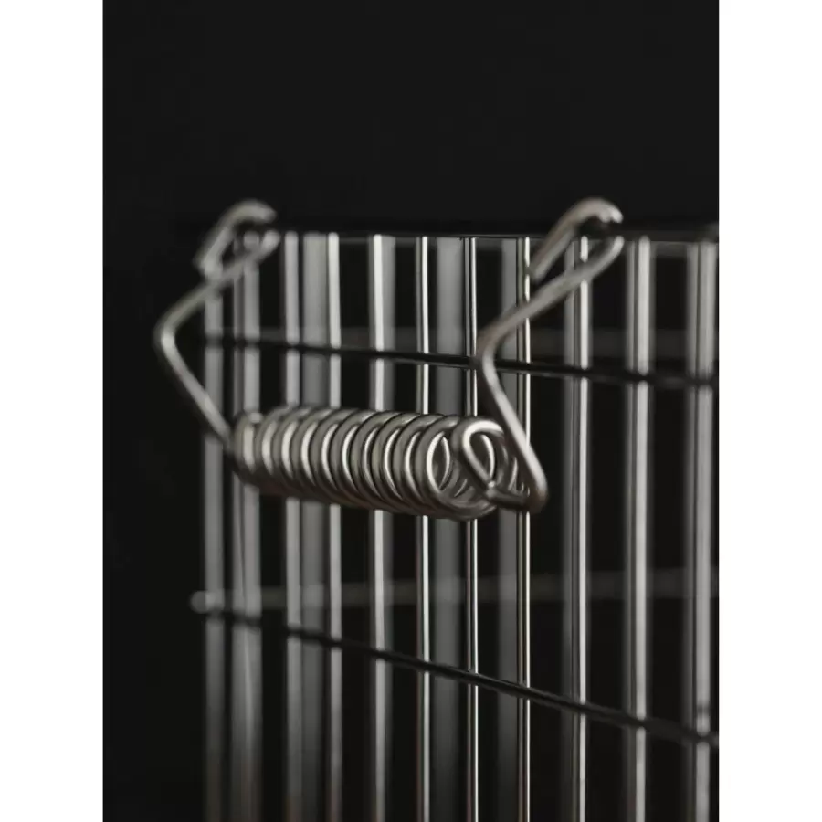 Ferm Living - 2 Stabelbare kurve Cala, Rustfrit stål