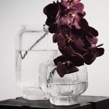 Ferm Living - Vase Mokuri Klar, Small H:15 