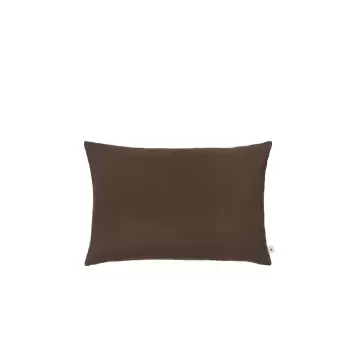 Ferm Living - Pudebetræk Sen, Dark Chocolate 40*60 (uden inderpude)