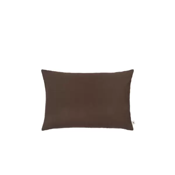 Ferm Living - Pudebetræk Sen, Dark Chocolate 40*60 (uden inderpude)