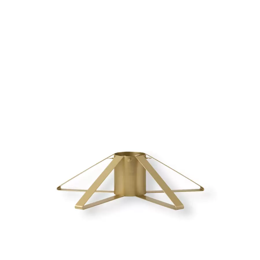 Ferm Living - Juletræsfod, Messingfinish