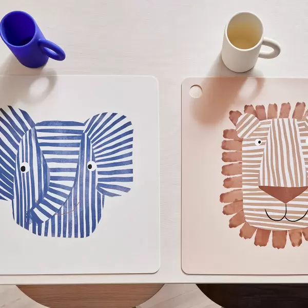 OYOY Living Design - Dækkeserviet, Erik Elefant 