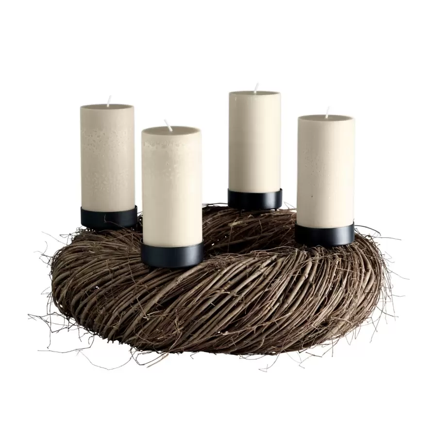 TineK Home - Dekorationskrans, Elm, Ø:50*12 - Hent selv