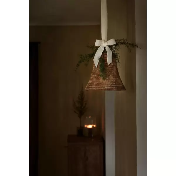 TineK Home - Juleklokke, palmefibre, D18xH18 cm