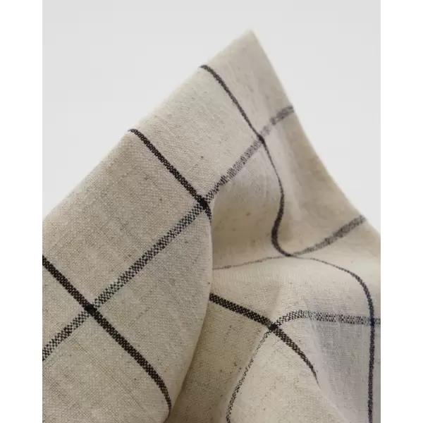 House Doctor - Bordløber, Join, sort/off white House Doctor - Bordløber, Join, sort/off white
