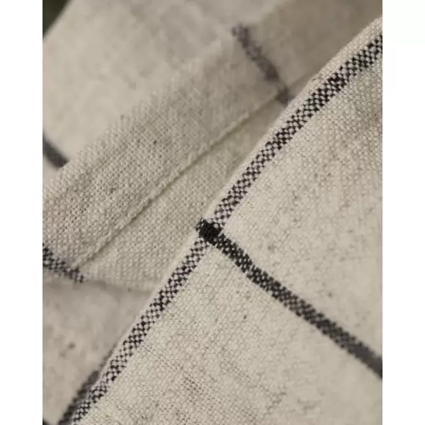 House Doctor - Bordløber, Join, sort/off white House Doctor - Bordløber, Join, sort/off white