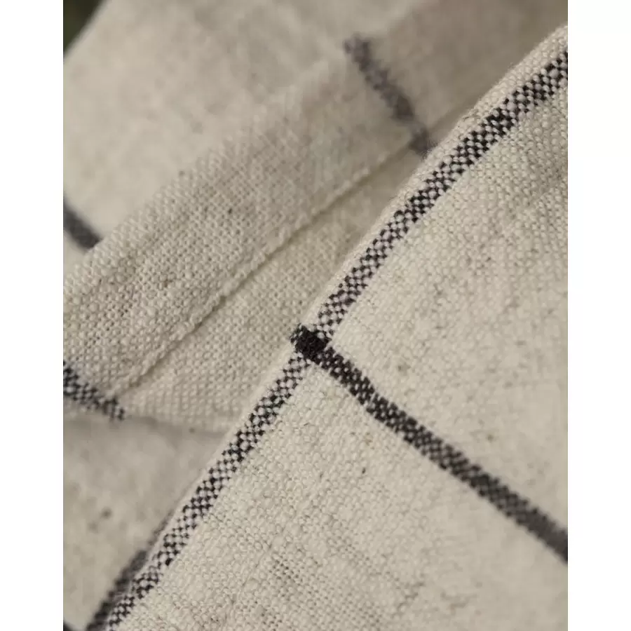 House Doctor - Bordløber Join, Sort/Offwhite