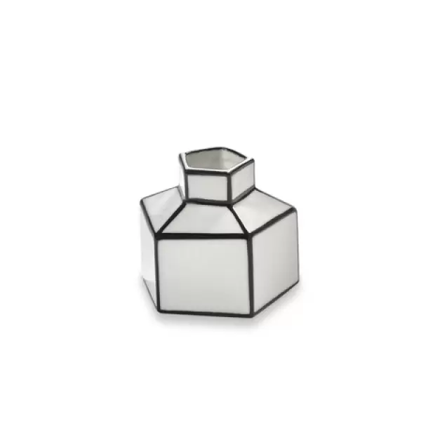 Serax - Vase S, hvid/sort Serax - Vase S, hvid/sort