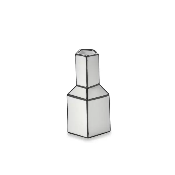 Serax - Vase Carte Blanche M, Hvid/Sort Serax - Vase Carte Blanche M, Hvid/Sort